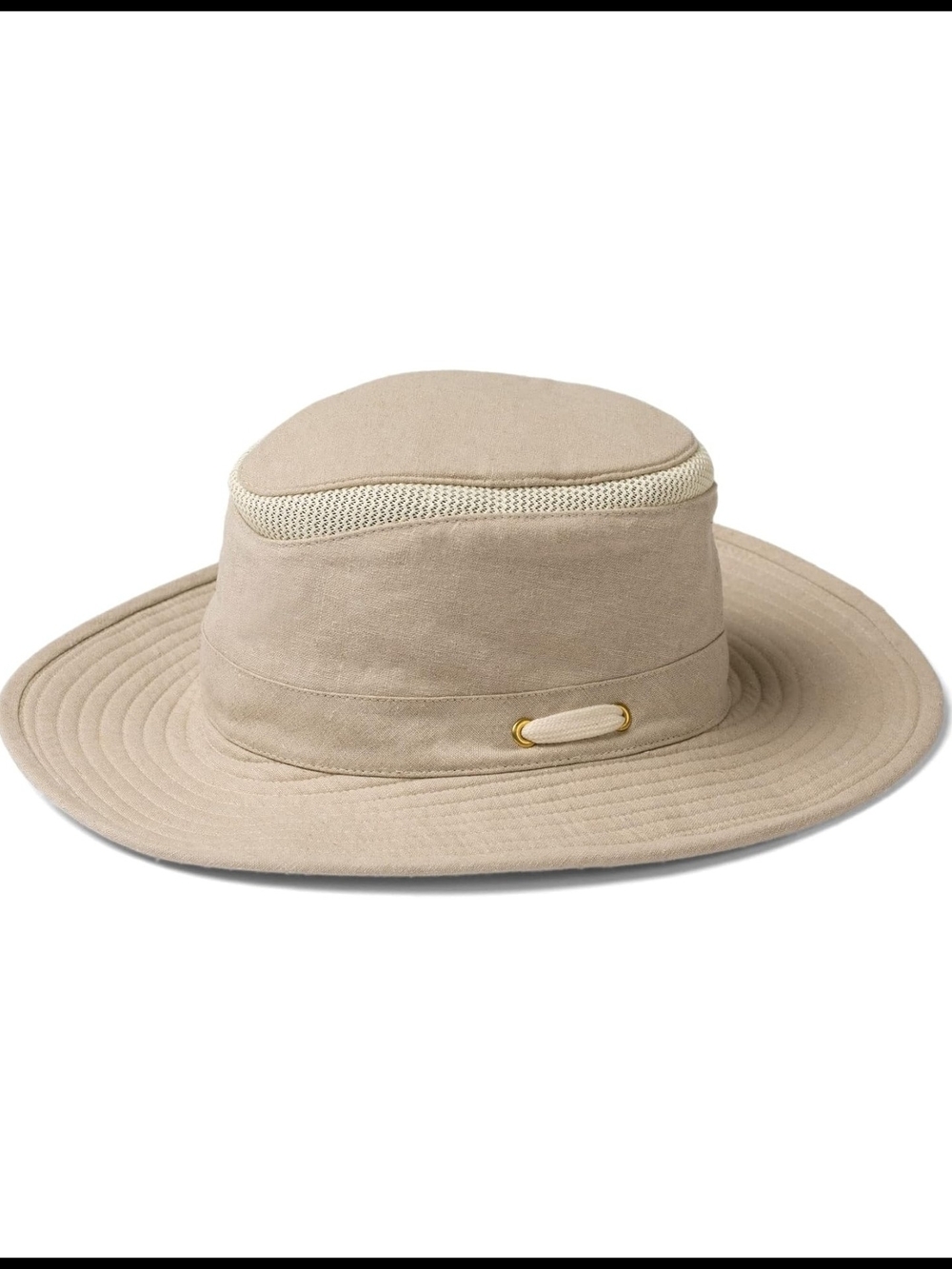 NWT Tilley TMH55 Organic Airflo Sun Hat Natural Size 7 1/2 (L) Unisex.